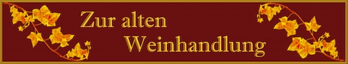 Logo zur alten Weinhandlung Hofer